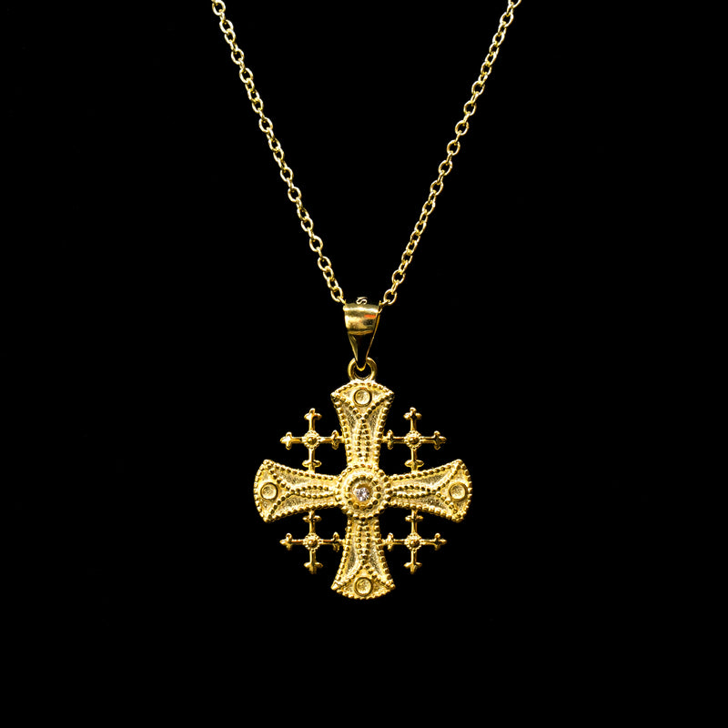 Jerusalem Cross Earrings – LITTLE KINGS JEWELRY®